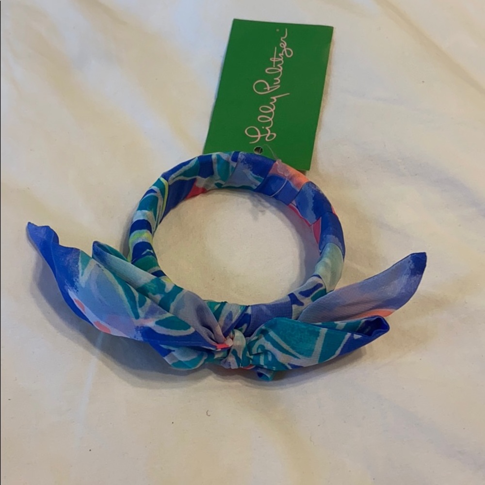 Lilly Pulitzer Celestial Seas Fabric Bracelet